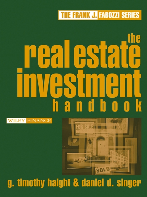 Title details for The Real Estate Investment Handbook by G. Timothy Haight - Available